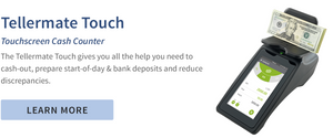 counting scale tellermate touch for banks from srs systems inc