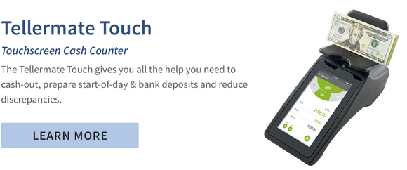 counting scale tellermate touch for banks from srs systems inc