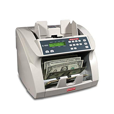Semacon S-1600 Series Currency Counters for banks from srs systems inc